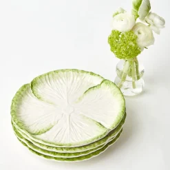 Mrs. Alice Starter Plates|Capri Lettuce Starter Plate (Set Of 4)