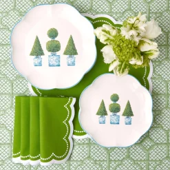 Mrs. Alice Napkins|Cecily Green Napkins (Set Of 4)