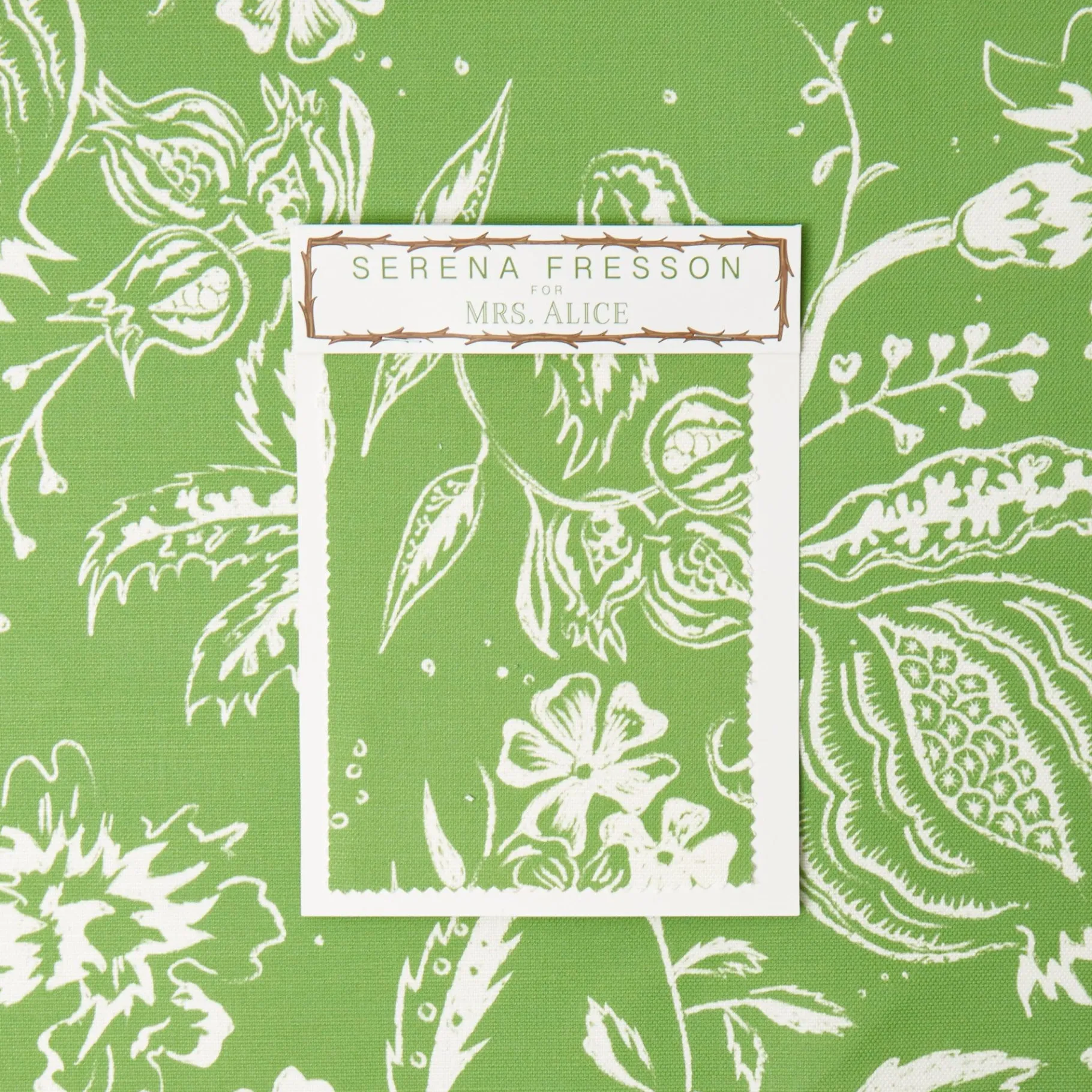 Mrs. Alice Serena Fresson Fabrics|Chelsea Square Fabric