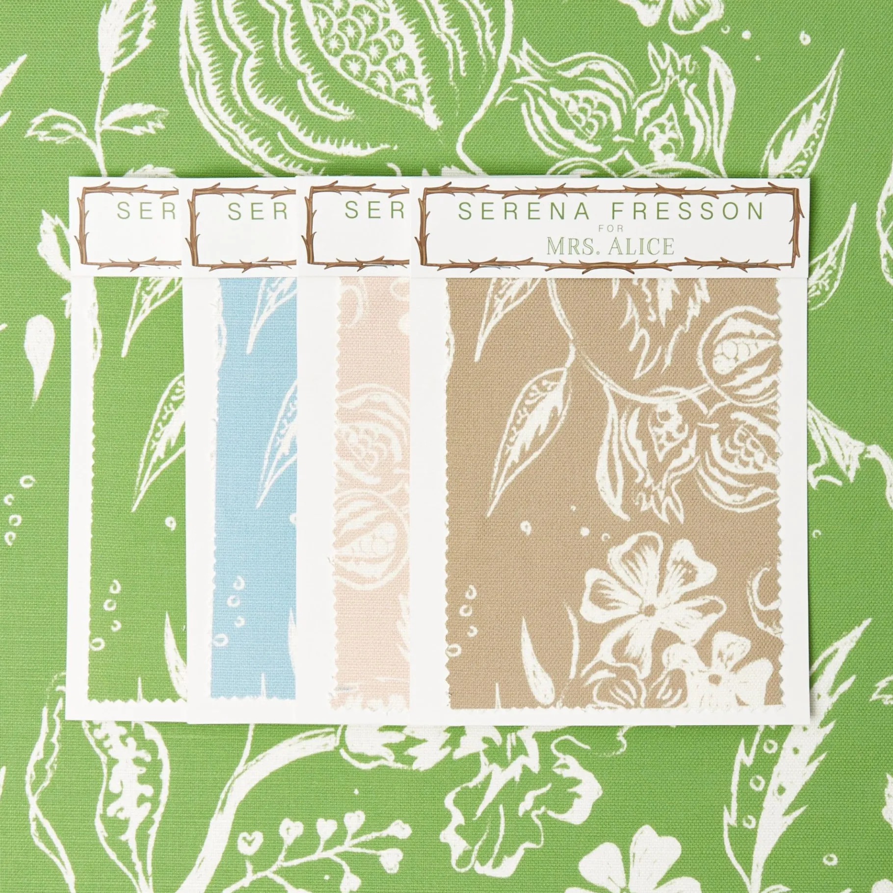 Mrs. Alice Serena Fresson Fabrics|Chelsea Square Fabric