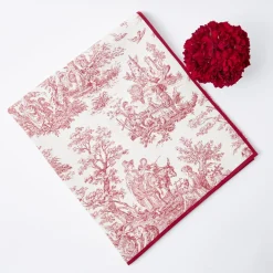 Mrs. Alice Tablecloths|Claudette Toile Tablecloth