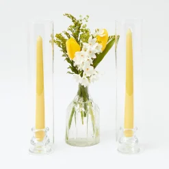 Mrs. Alice Candle Holders|Claudia Hurricane Candle Set