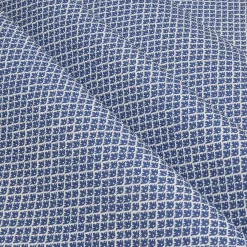 Mrs. Alice Serena Fresson Fabrics|Cobalt Blue Lotus Flower Fabric