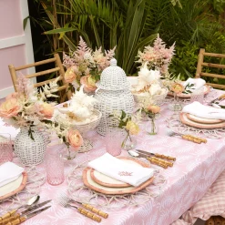 Mrs. Alice Napkins|Coral Linen Napkins (Set Of 4)