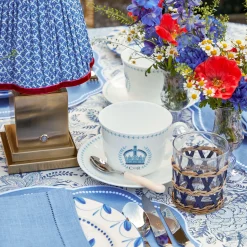 Mrs. Alice Teaware|Coronation Breakfast Cup & Saucer (Set Of 4)