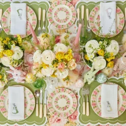 Mrs. Alice Starter Plates|Dahlia Garland Starter Plate