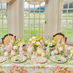 Mrs. Alice Starter Plates|Dahlia Garland Starter Plate