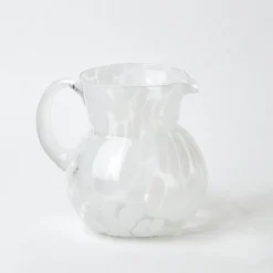 Mrs. Alice Jugs|Dappled White Water Jug