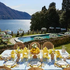 Mrs. Alice Candlescapes|Eden Green & Yellow Candlescape