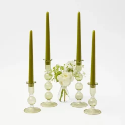 Mrs. Alice Candlescapes|Eden Green Candle Set (Apple Green)