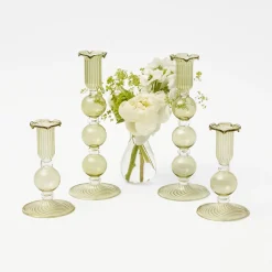 Mrs. Alice Candlescapes|Eden Green Candle Set (Spring Green)
