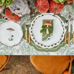 Mrs. Alice Napkins|Edie Moss Green Napkins (Set Of 4)