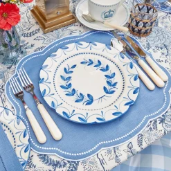Mrs. Alice Crockery Sets|Elizabeth Garland Dinner & Starter Plates (Set Of 8)