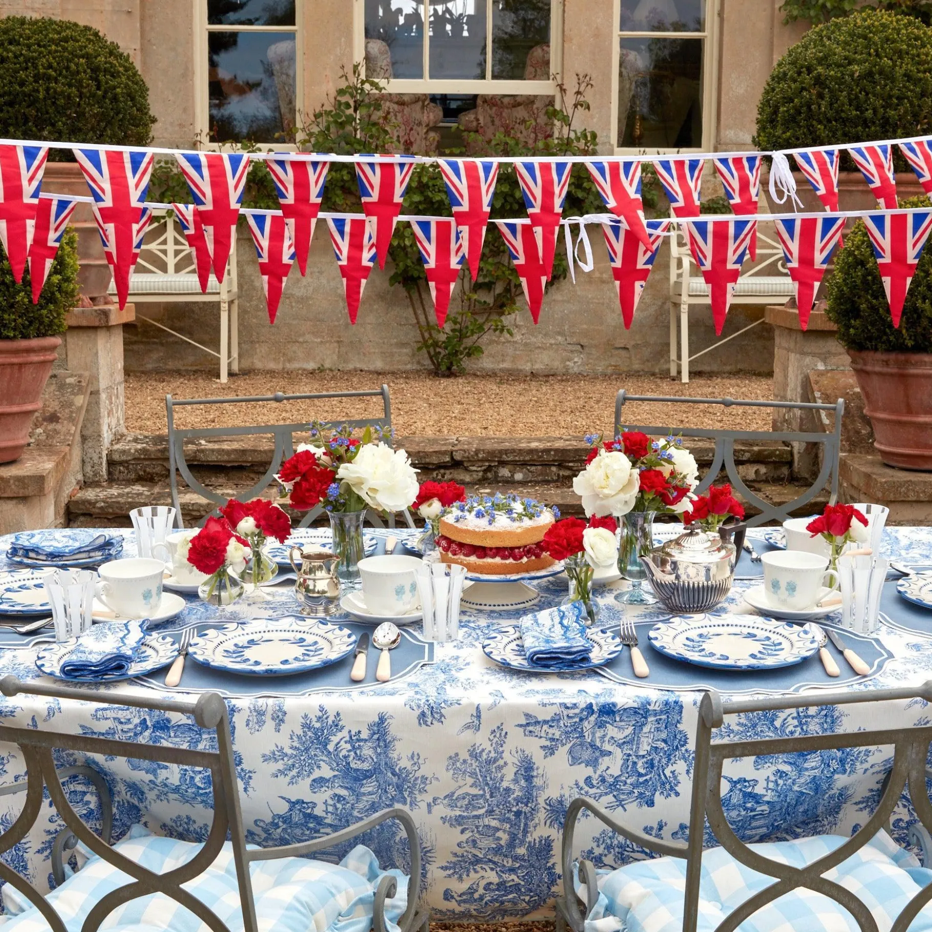 Mrs. Alice Crockery Sets|Elizabeth Garland Starter Plates (Set Of 4)