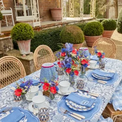 Mrs. Alice Placemats|Eloise Blue Placemats (Set Of 4)