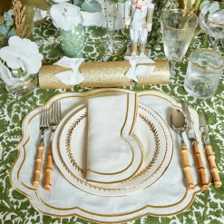 Mrs. Alice Napkins|Eloise Gold Napkins (Set Of 4)
