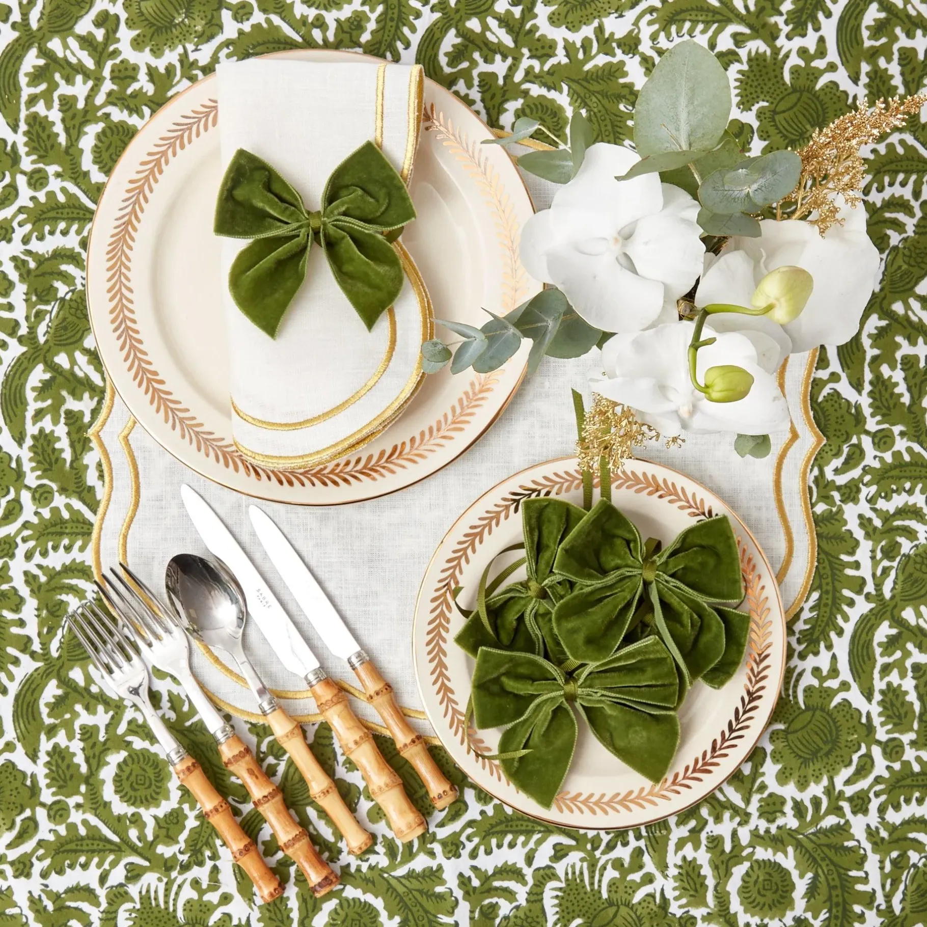 Mrs. Alice Napkins|Eloise Gold Napkins (Set Of 4)