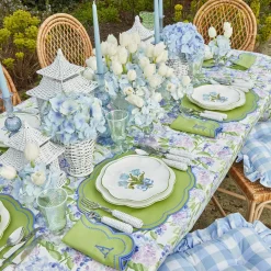 Mrs. Alice Placemats|Eloise Green And Blue Placemats (Set Of 4)