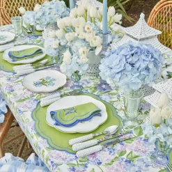 Mrs. Alice Placemats|Eloise Green And Blue Placemats (Set Of 4)