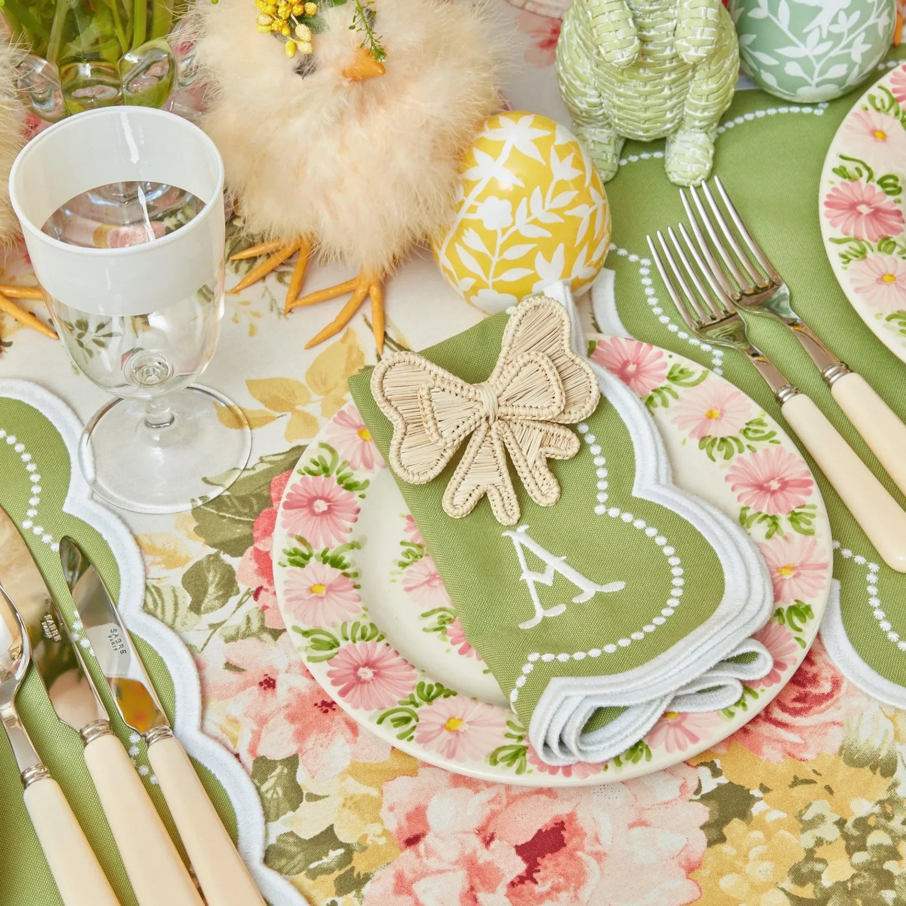 Mrs. Alice Napkins|Elsa Green Napkins (Set Of 4)