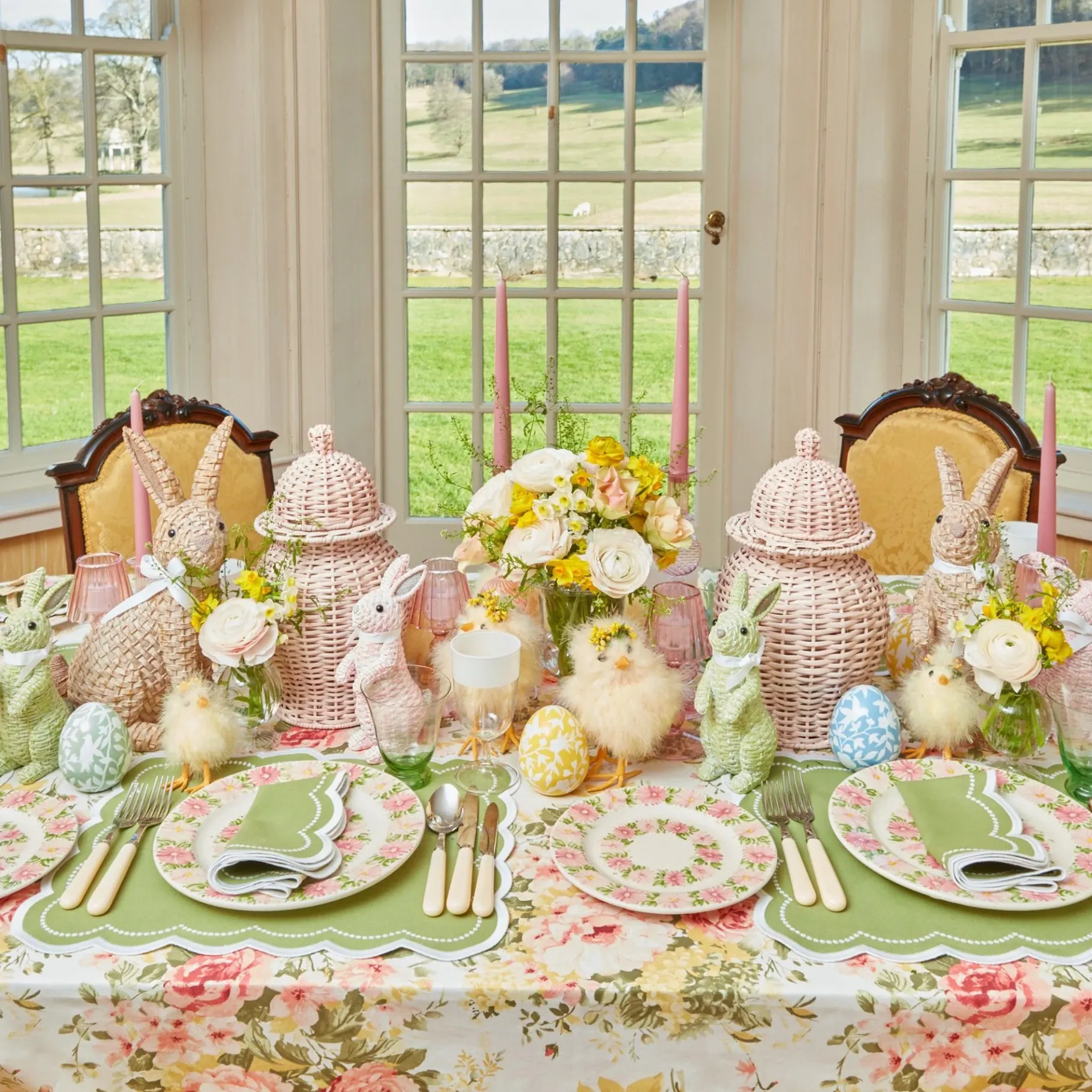 Mrs. Alice Napkins|Elsa Green Napkins (Set Of 4)