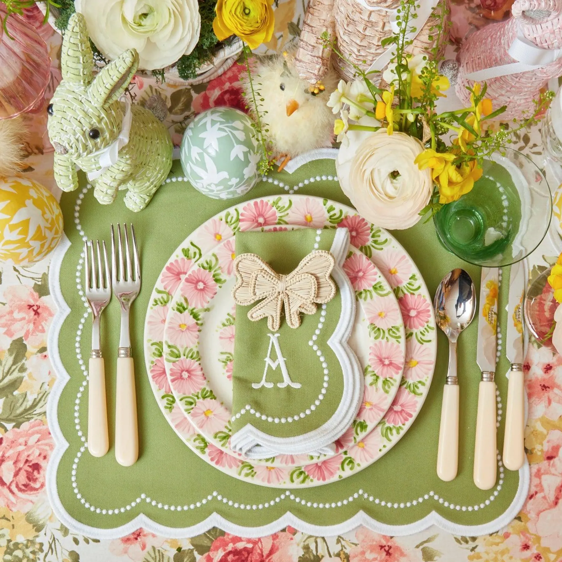 Mrs. Alice Napkins|Elsa Green Napkins (Set Of 4)