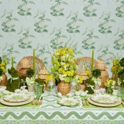 Mrs. Alice Glasses|Emerald Hobnail Glasses (Set Of 6)