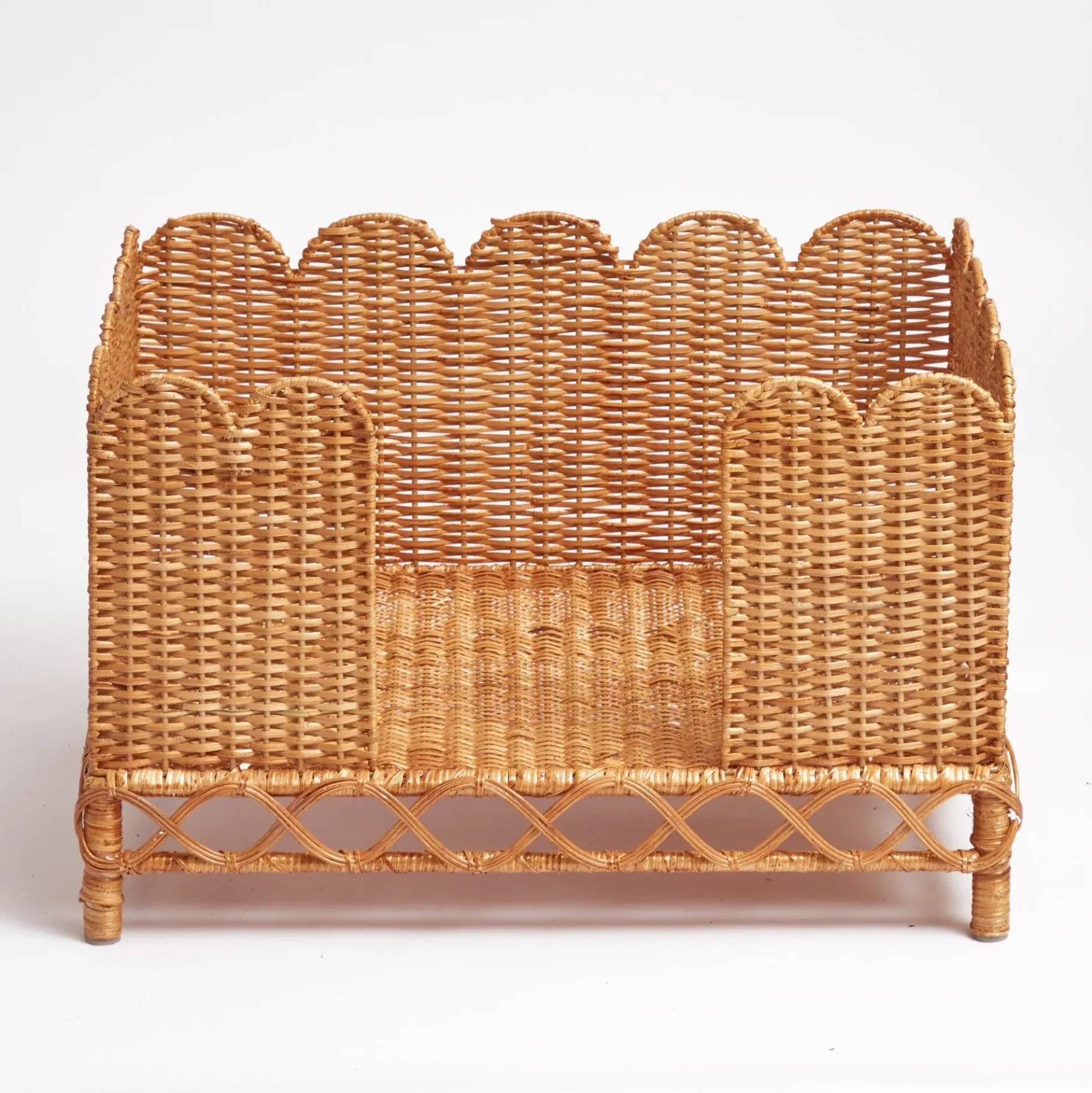 Mrs. Alice Rattan Furniture|Ethel Dog Bed