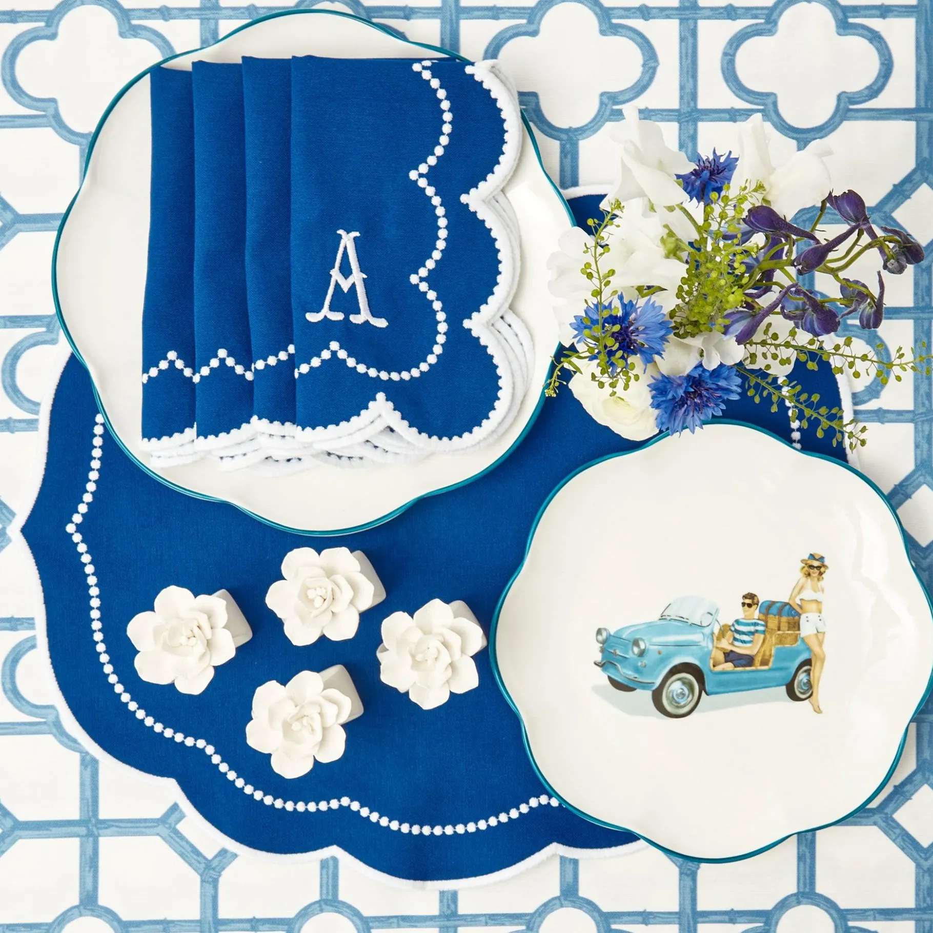 Mrs. Alice Starter Plates|Fiat Jolly Starter Plate