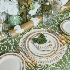 Mrs. Alice Starter Plates|Gold Garland Starter Plate