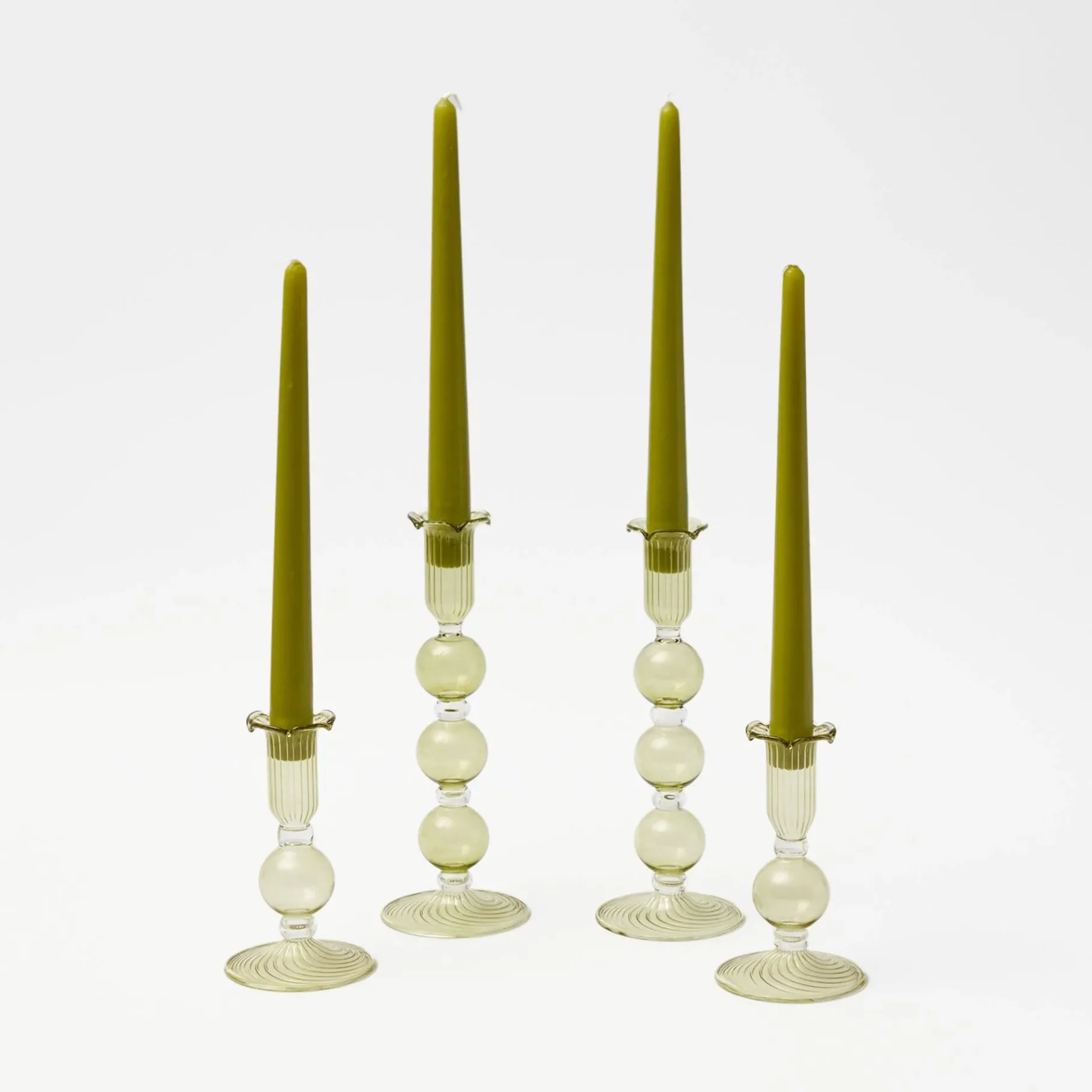 Mrs. Alice Candlescapes|Green Parrot Candlescape