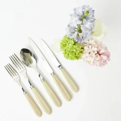 Mrs. Alice Cutlery Sets|Grey Horn Cutlery Set (5 Piece)