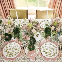 Mrs. Alice Dinner Plates|Hand Painted Hummingbird Dinner Plate