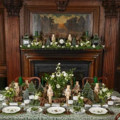 Mrs. Alice Crockery Sets|Heidi & Hans Skier Starter Plates (Set Of 4)