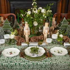 Mrs. Alice Crockery Sets|Heidi & Hans Skier Starter Plates (Set Of 4)