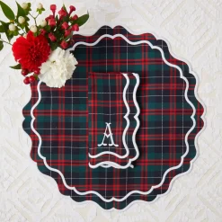 Mrs. Alice Placemats|Highland Tartan Placemats (Set Of 4)