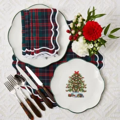 Mrs. Alice Placemats|Highland Tartan Placemats (Set Of 4)