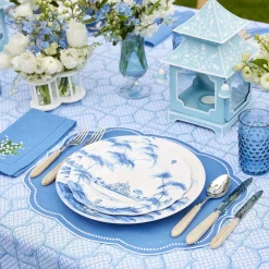 Mrs. Alice Jugs|Hobnail Navy Glasses & Jug Set