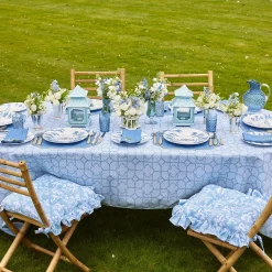 Mrs. Alice Glassware Sets|Hobnail Navy Glasses & Jug Set