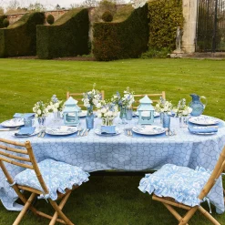 Mrs. Alice Glasses|Hobnail Navy Glasses (Set Of 6)