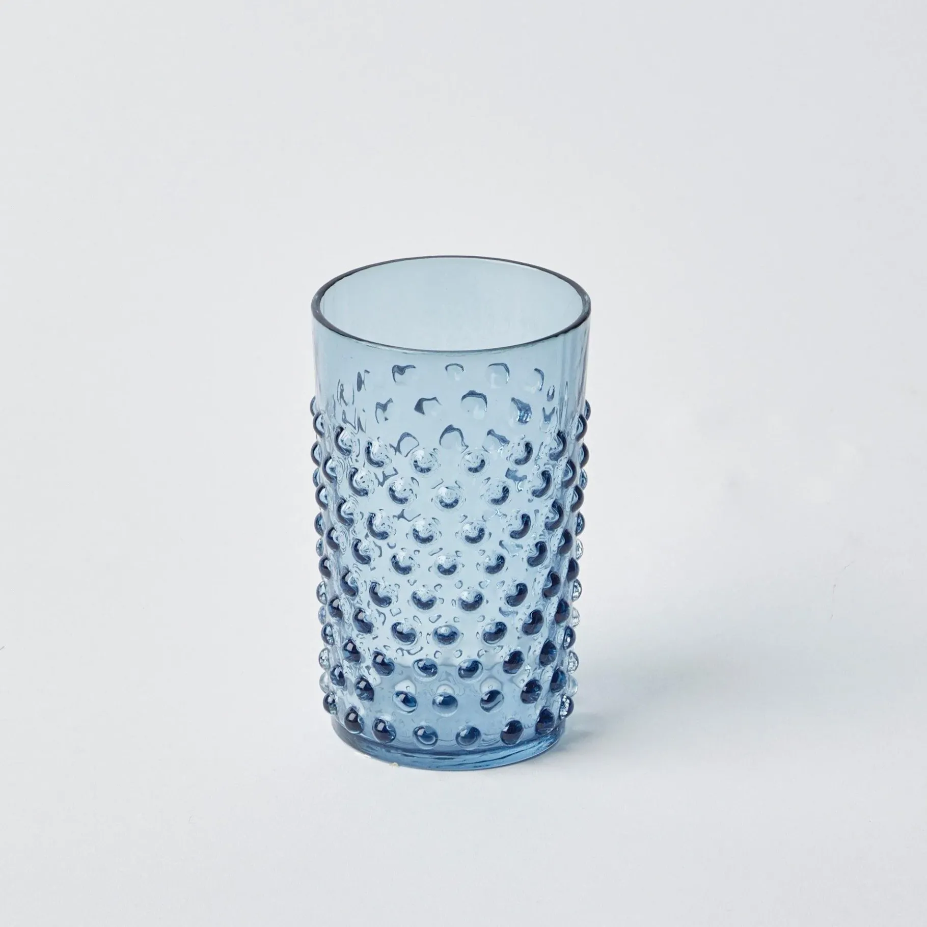 Mrs. Alice Glasses|Hobnail Navy Glasses (Set Of 6)