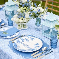 Mrs. Alice Jugs|Hobnail Navy Jug