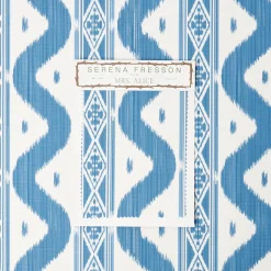 Mrs. Alice Serena Fresson Fabrics|Ikat Stripe Fabric