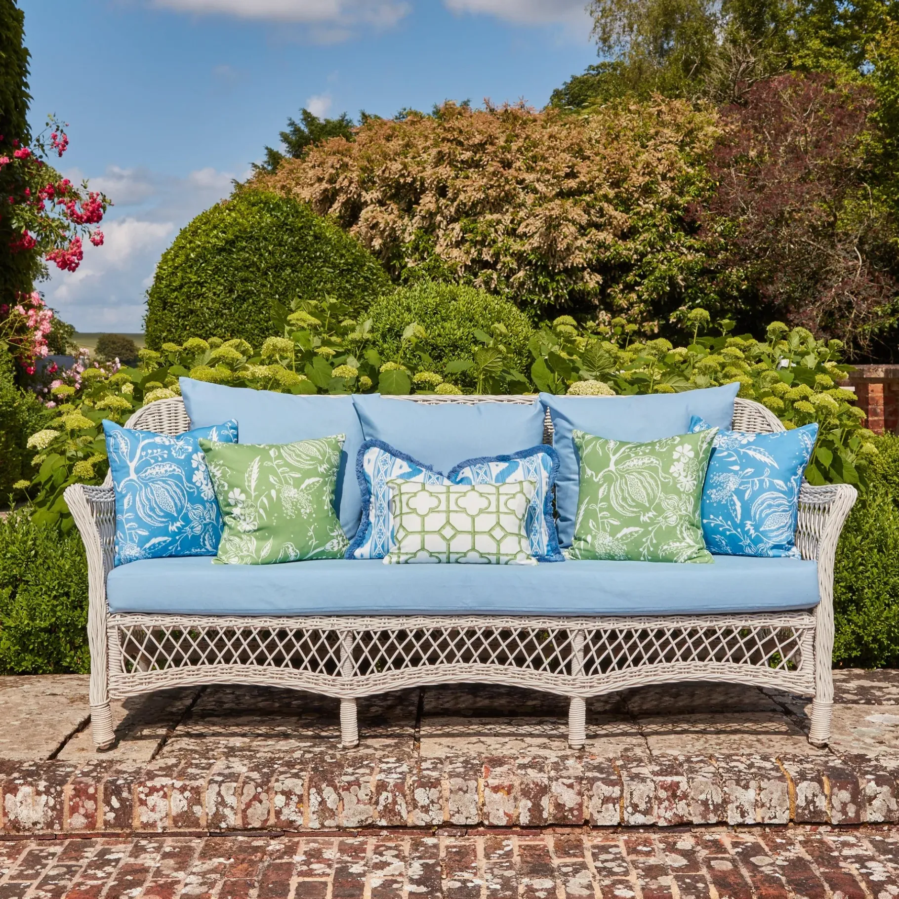 Mrs. Alice Serena Fresson Fabrics|Ikat Stripe Fabric