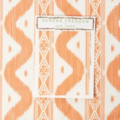 Mrs. Alice Serena Fresson Fabrics|Ikat Stripe Fabric