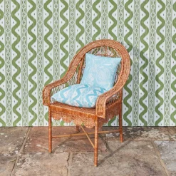 Mrs. Alice Serena Fresson Fabrics|Ikat Stripe Fabric