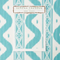 Mrs. Alice Serena Fresson Fabrics|Ikat Stripe Fabric