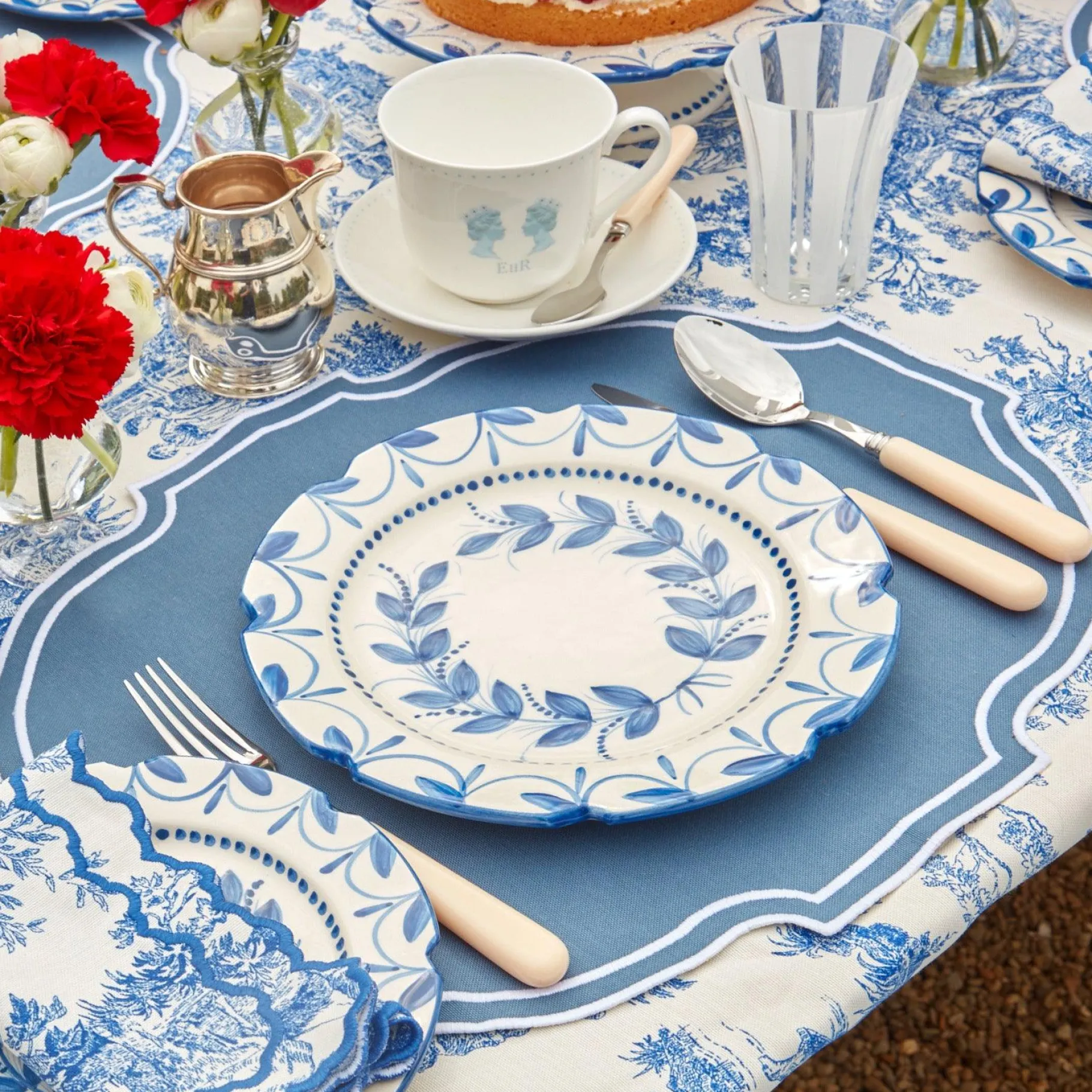 Mrs. Alice Glasses|Jubilee Edition Striped Glasses (Set Of 4)