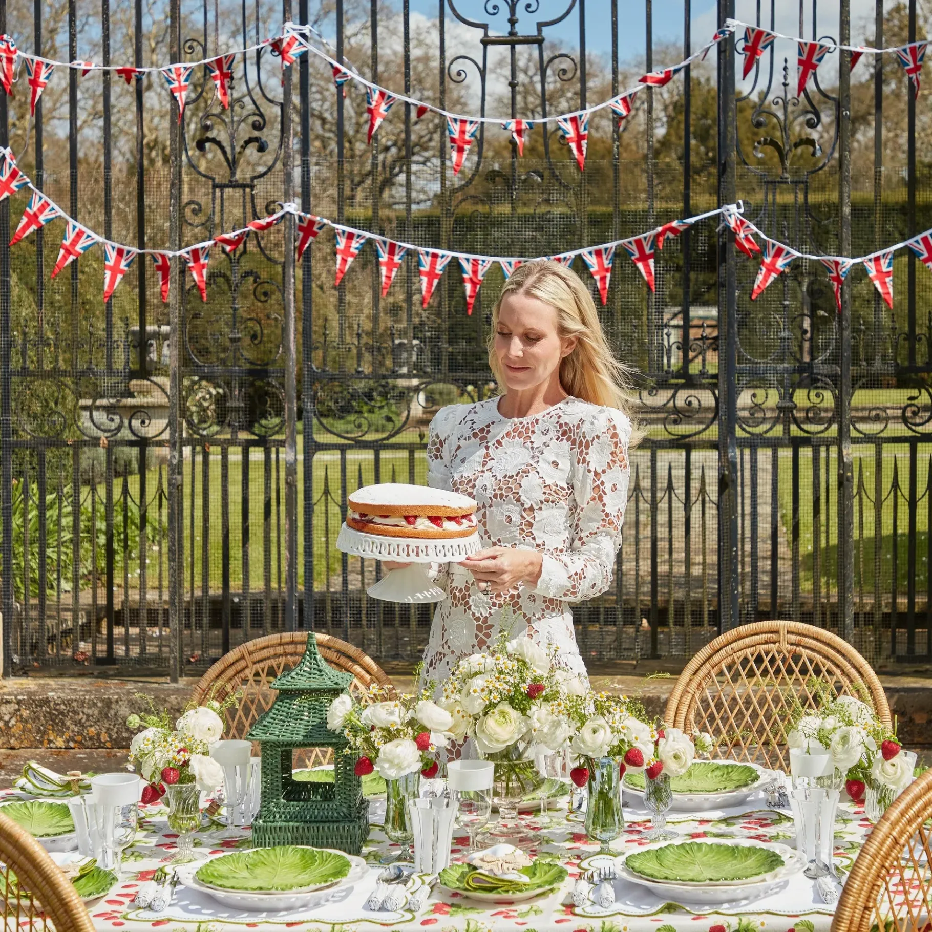 Mrs. Alice Glasses|Jubilee Edition Striped Glasses (Set Of 4)