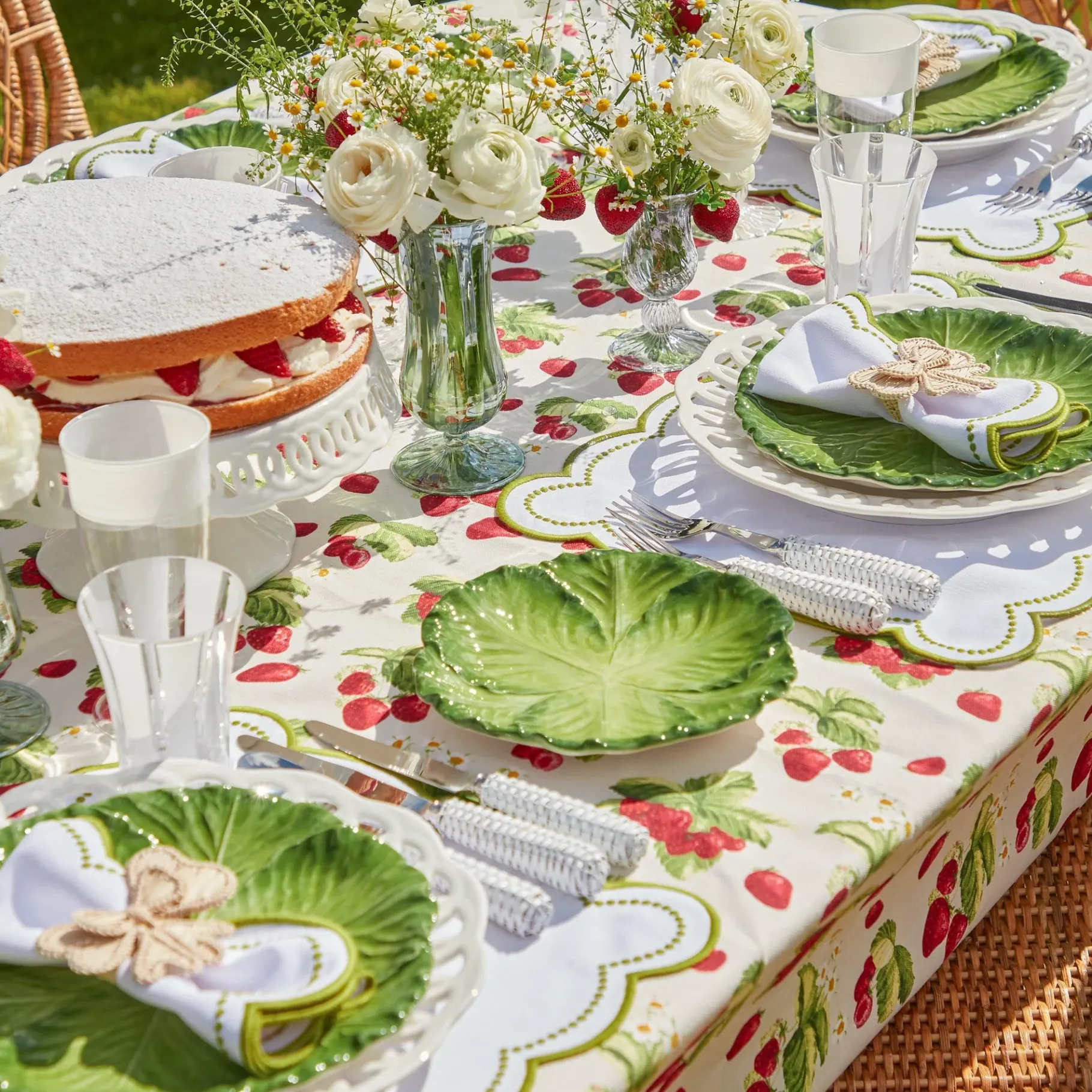 Mrs. Alice Glasses|Jubilee Edition Striped Glasses (Set Of 4)